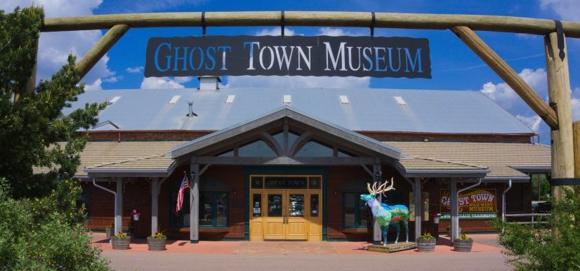 Front of the Ghost Town Wild West Museum in Colorado Springs