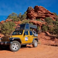 Colorado jeep tour in Red Canyon