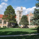 view of Holy Cross Abbey during Colorado Jeep Tours